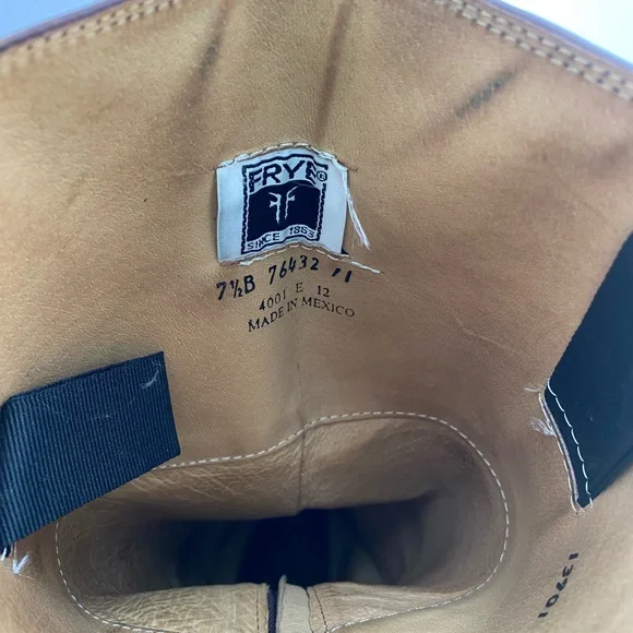 Frye Brown Leather Riding Boots - Picture 8 of 8